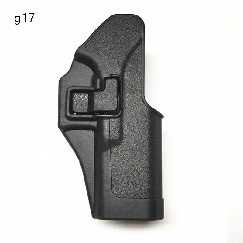 Wholesale Plastic waist Gun Holder concealed carry Quick Release Black Polymer Tactical Gun Holster