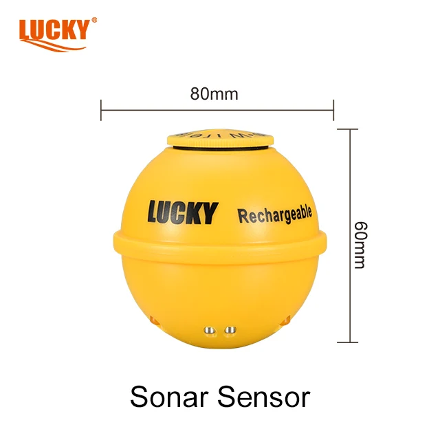 LUCKY LH-1B Latest Operating System Fish Finder With Rechargeable Lithium Battery