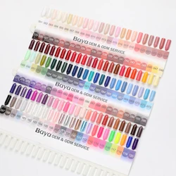 120 цветов, набор гель-лаков, красота ногтей, СВЕТОДИОДНЫЙ УФ-лак с вашим логотипом на разных бутылках