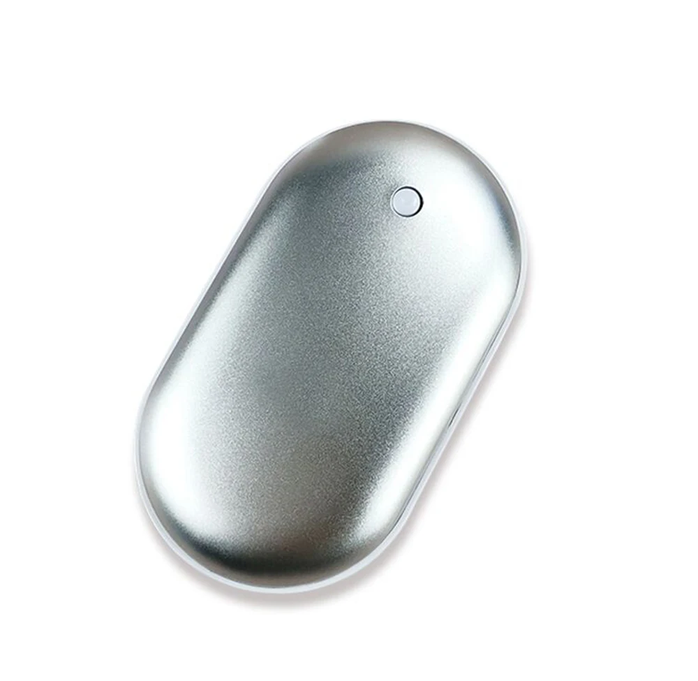 4000 Mah Mini Hand Warmer Cute 2 In 1 Gift Set Aluminum Powerbank Power Bank For Girl