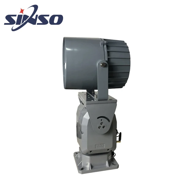 outdoor security patrol searchlight rotating remote control search light