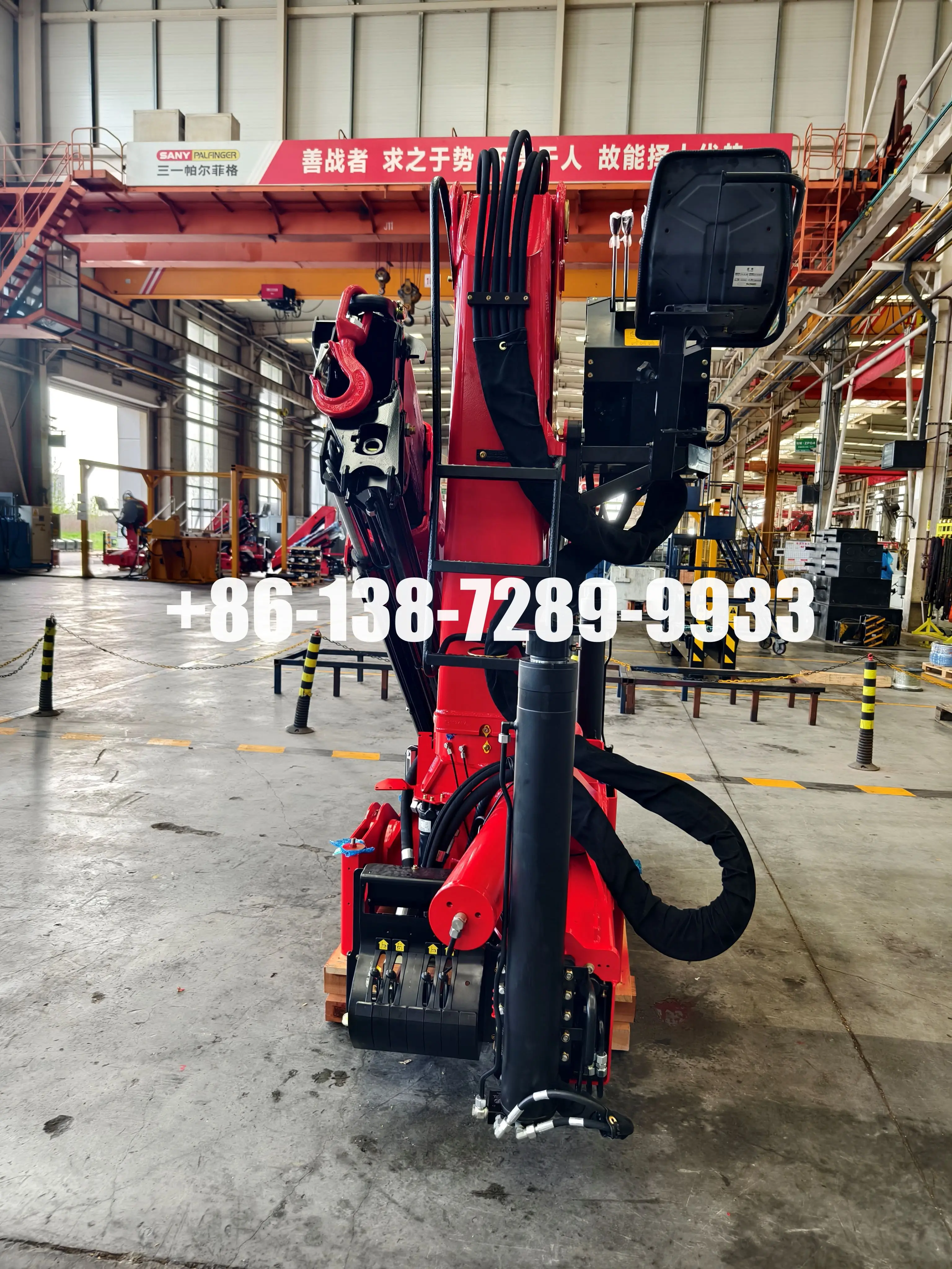 New Palfinger SPK23500 11 Ton Truck Mounted Knuckle Boom crane for Isuzu Volvo Stania Mercedes-Benz heavy truck chassis