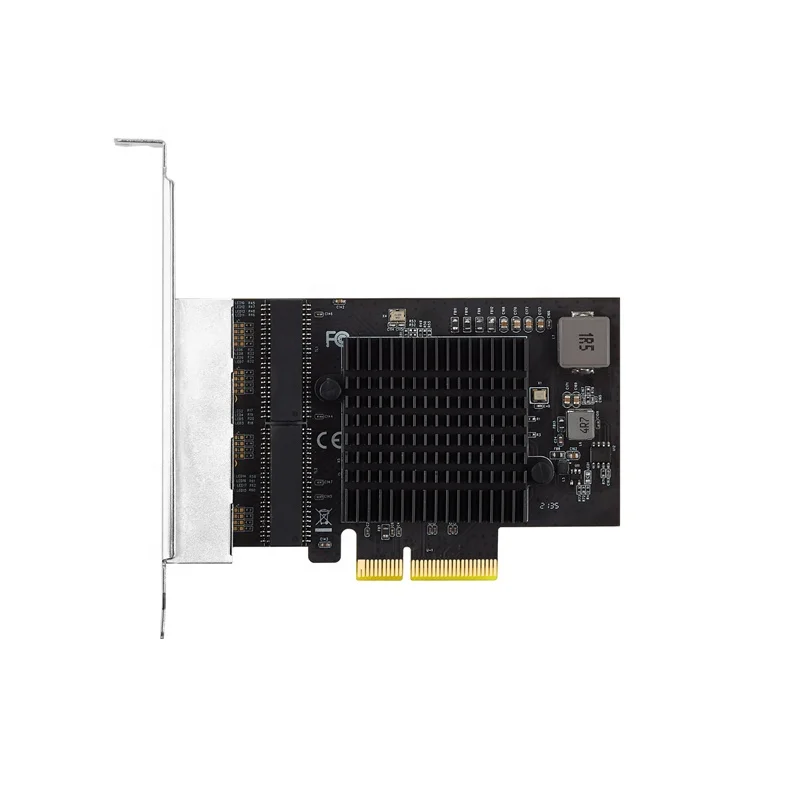 New Product PCI EXPRESS Pci-e 2.5g Network Card Wired 4 Port 2.5g Nic NO Pci Express X4 Nic