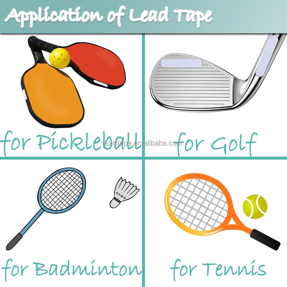 3g Weighting Badminton Squash Tennis Racquet Lead Tape