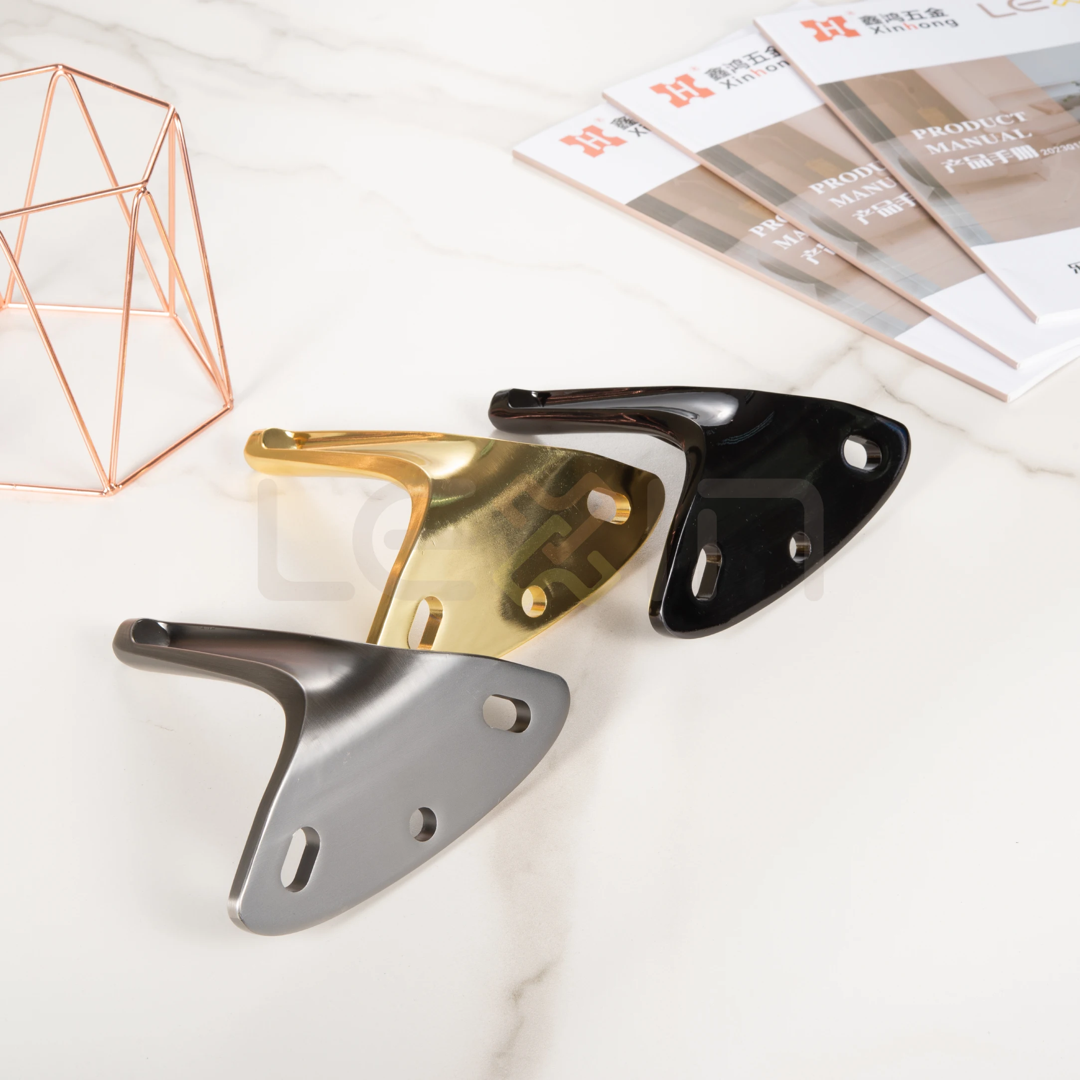 ODM&OEM Manufacturer in China with Electro plating Aluminum H180mm designed metal sofa leg furniture leg