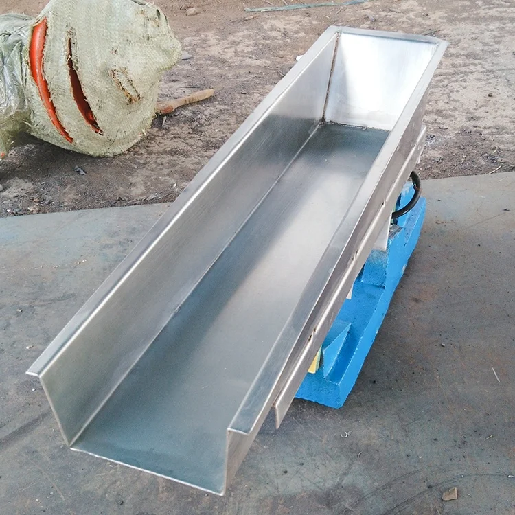 Custom Powder Granule Gzv Linear Small Micro Electromagnetic Trough Vibratory/vibrating Feeders for food
