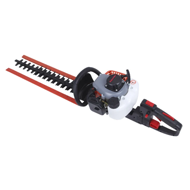 25.4cc Double Blades Gasoline Hedge Trimmer 2 Stroke Cordless Mini Petrol Hedge Trimmer