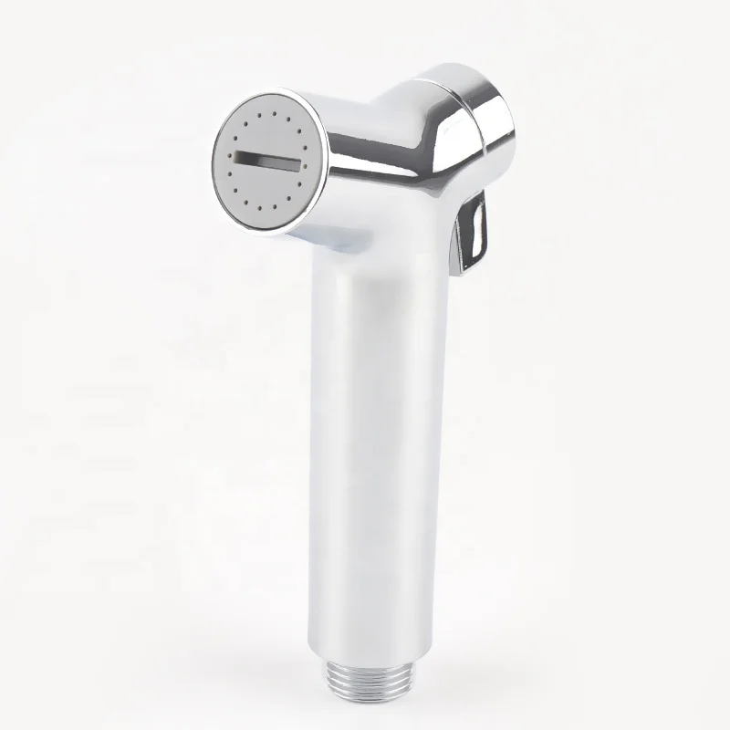 Хорошее качество Shattaf Muslim ABS хромированный пластиковый ручной унитаз биде опрыскиватель для ванной комнаты портативный