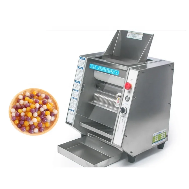 Mini commercial Grass jelly popping boba pearls maker tapioca pearl maker small taro dough ball making machine
