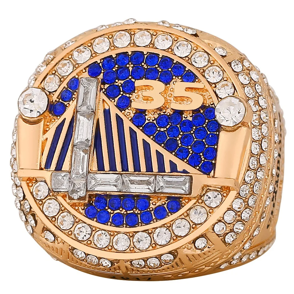 NBA 2018 Golden State Warriors Champion Rings Gold Ring Jewelry Stainless Steel Jewelry Ring