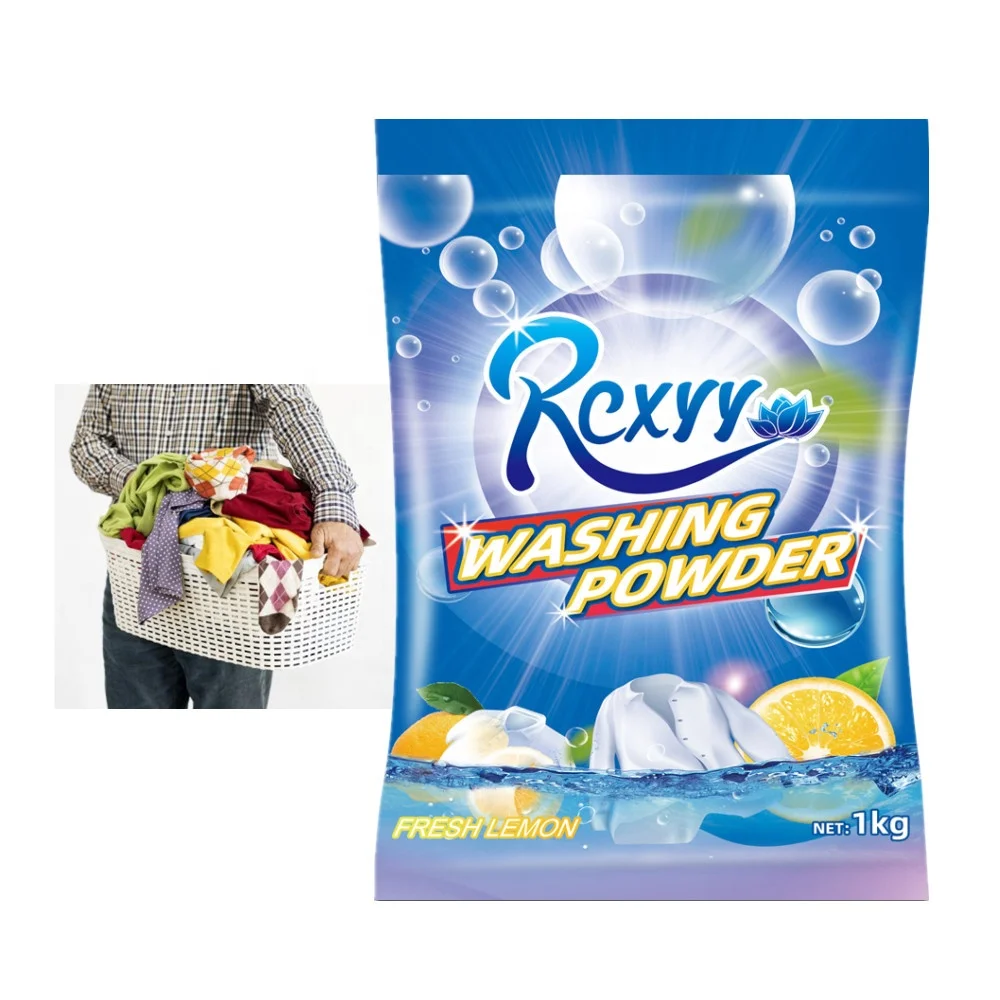 Total Clean Rcxyy Clothes Manufacturer 1kg Multipurpose Laundry Detergent Washing Powder