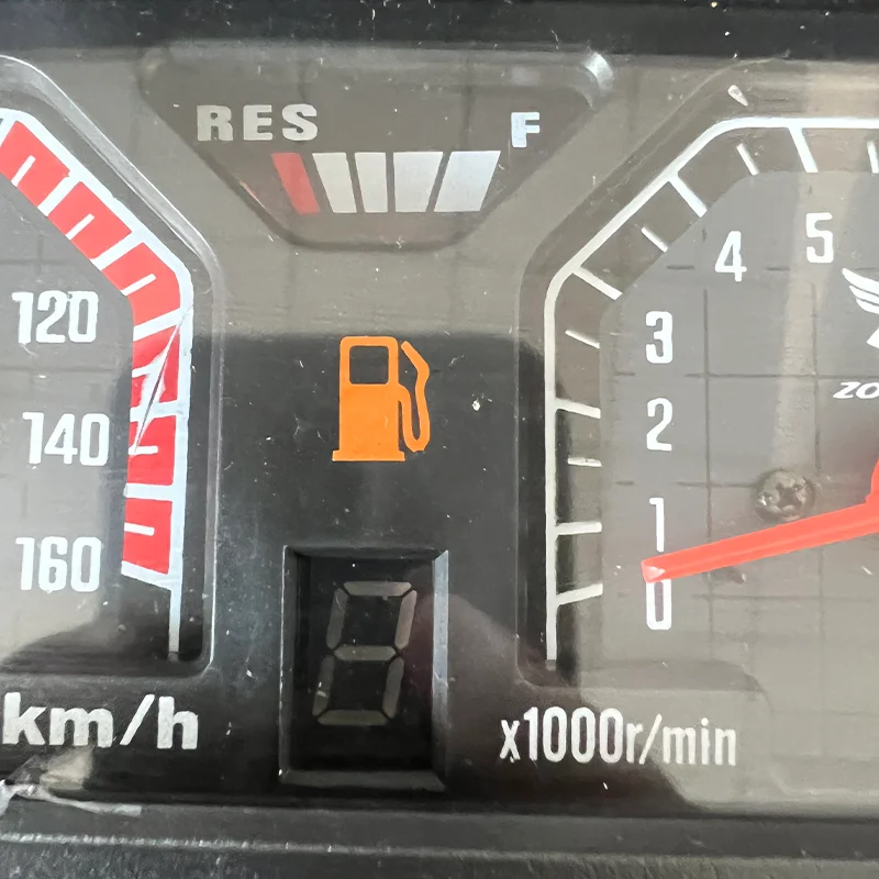 Cheap Custom Motorcycle Digital Speedometer With Electric Tachometer