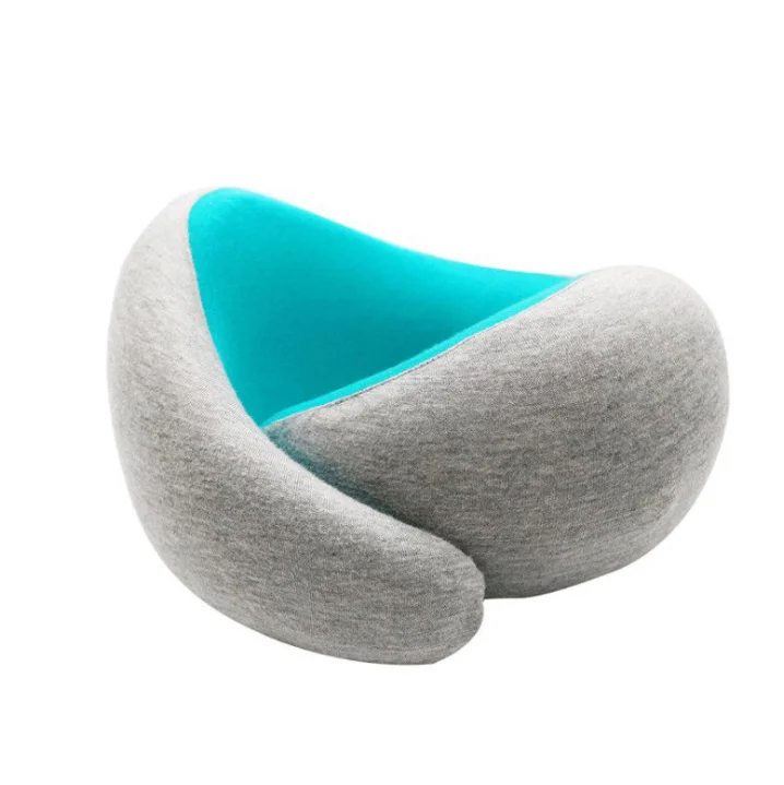 2021 новый дизайн, магнитная застежка, хлопковые U-образные подушки для шеи самолета