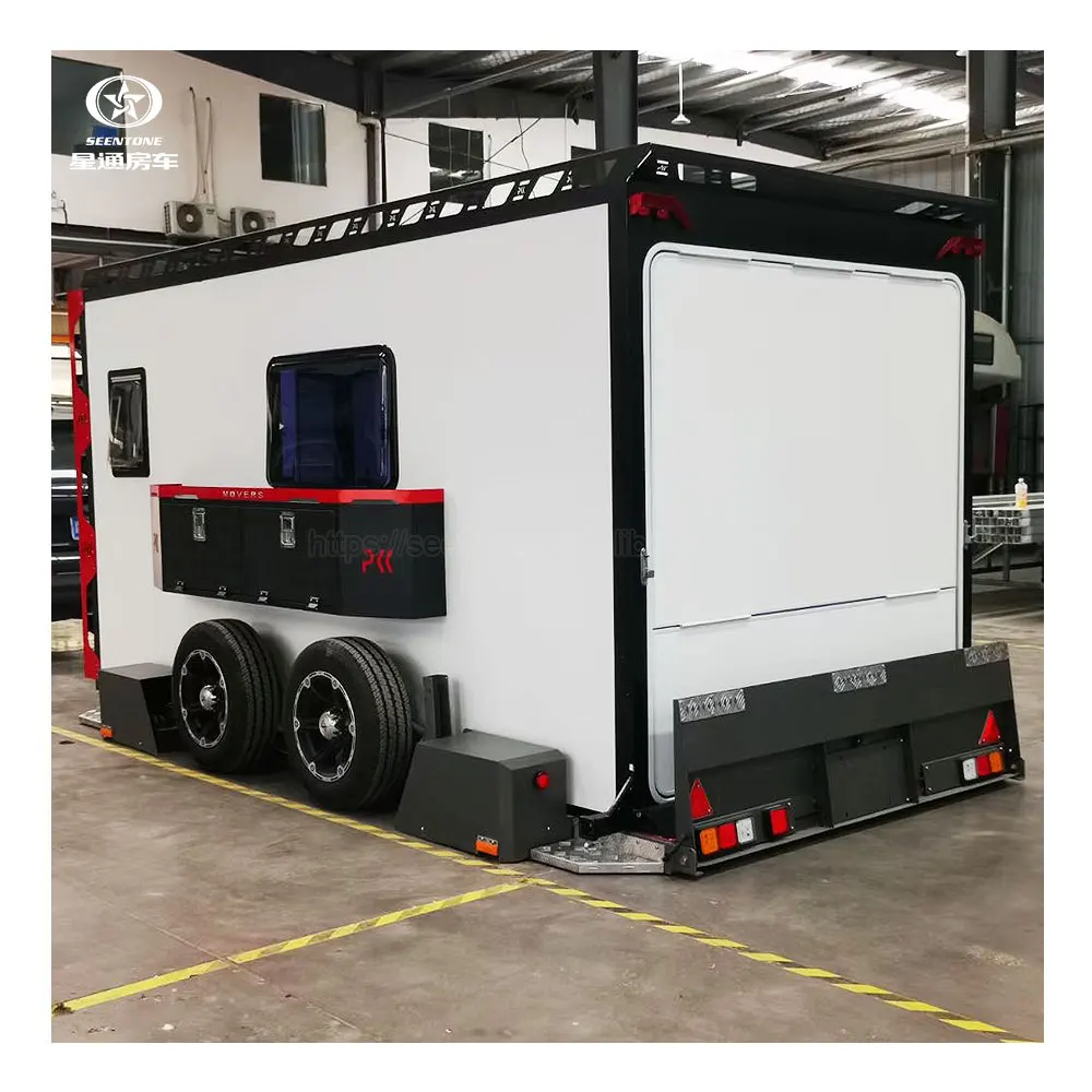 China High Quality Multi-functional Outdoor Rv Trailer Home Mobile Off-road Travel Trailers
