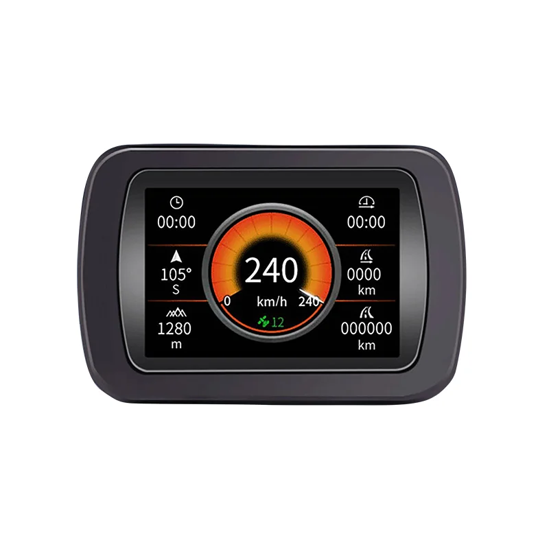 Автомобильный эскорт-дисплей с углом наклона и