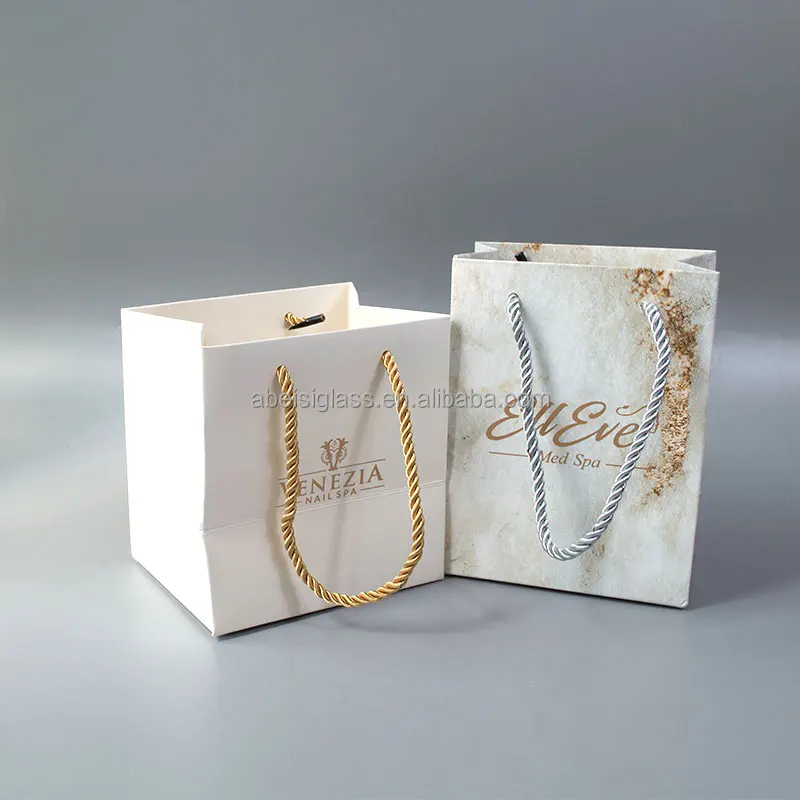 Wholesale Cheap Price Luxury Famous Brand Gift Custom Printed Shopping Paper Bag With Your Own Logo