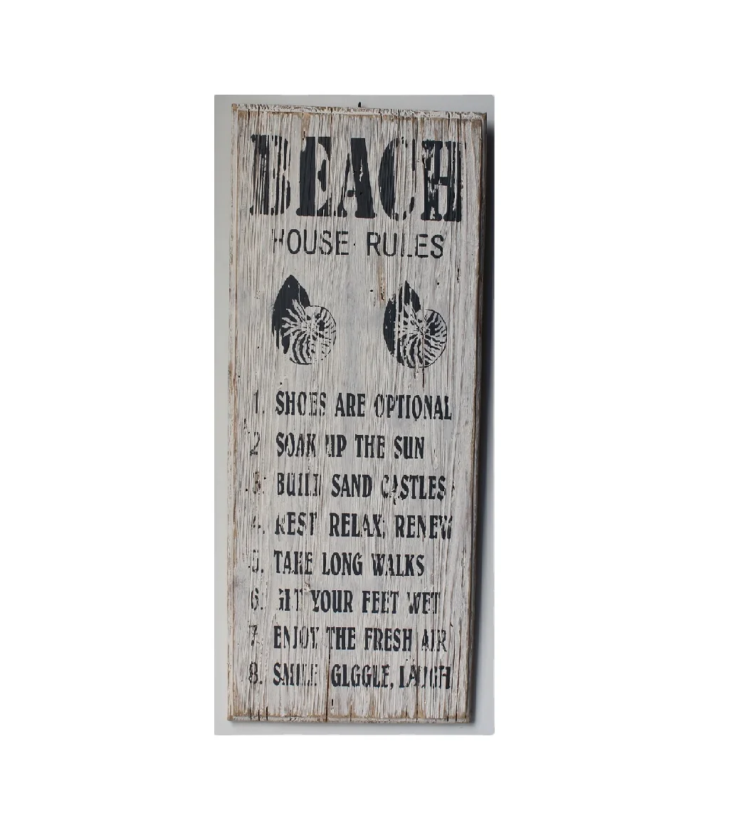 Wooden Nautical Wall Sign hanging Wood Decorative Wall Signs Home Farmhouse Creative Welcome Signs Letters