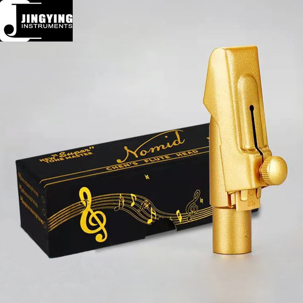 2023 музыкальный деревянный духовой инструмент Jingying высококачественный матовый мундштук для саксофона сопрано/тенор/альт-саксофон металлический