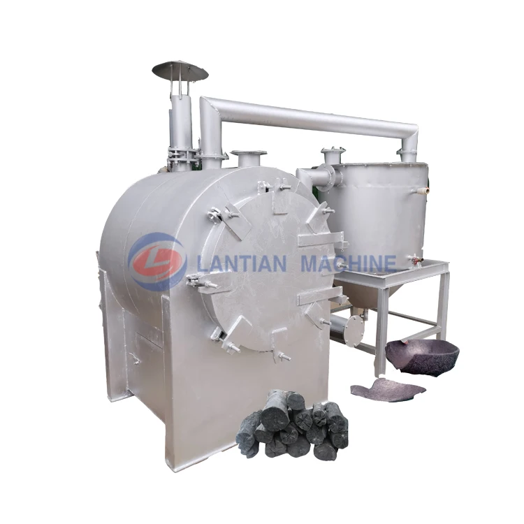 1 ton carbonizing furnace price hardwood barbecue briquette charcoal carbonization stove walnut shell charcoal machine