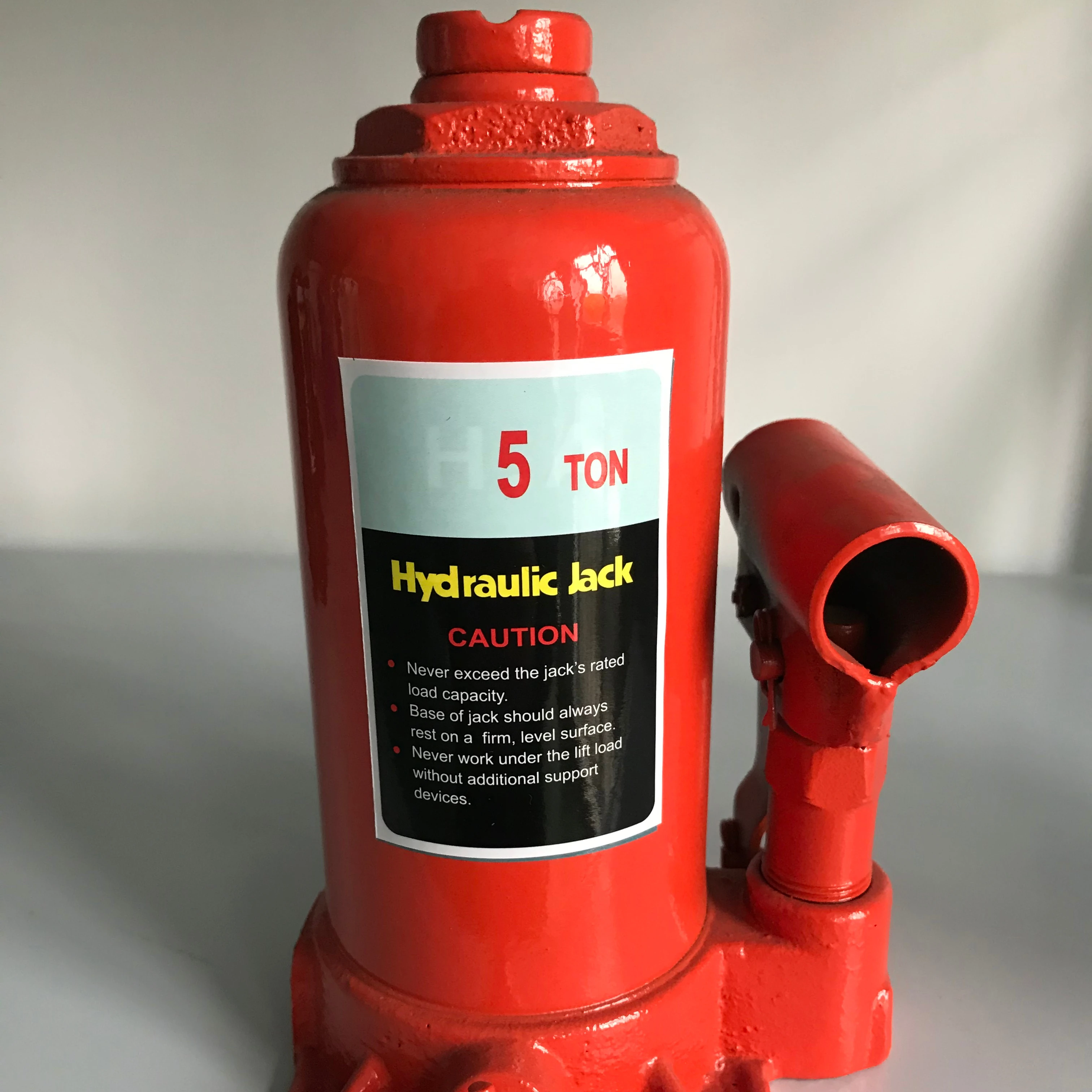
Vertical hydraulic jack yellow 5T 
