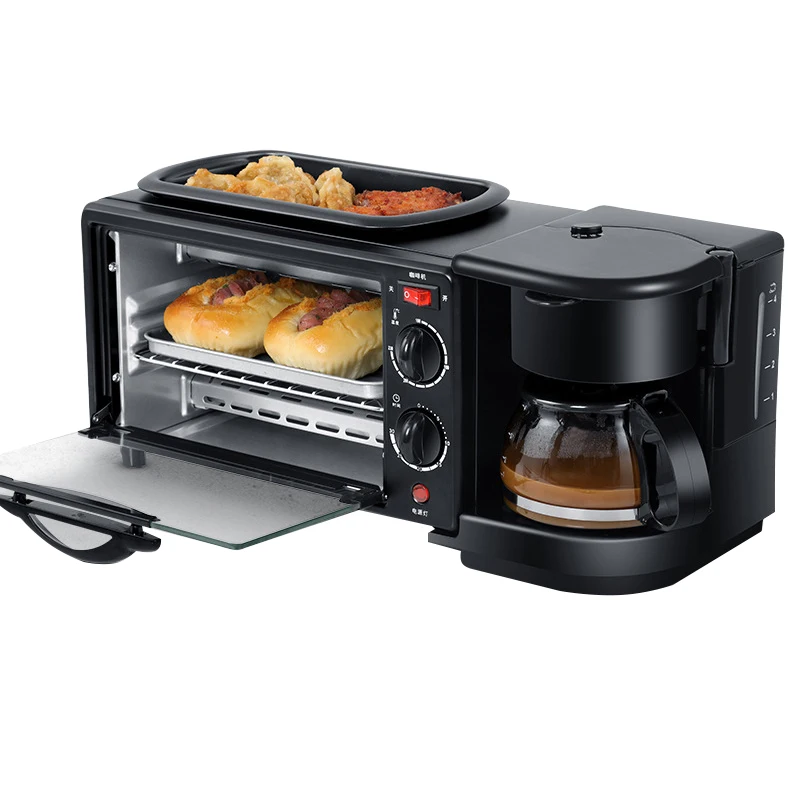  Sopower Household Breakfast Machine Multifunction 3 in 1 Mini Making Station