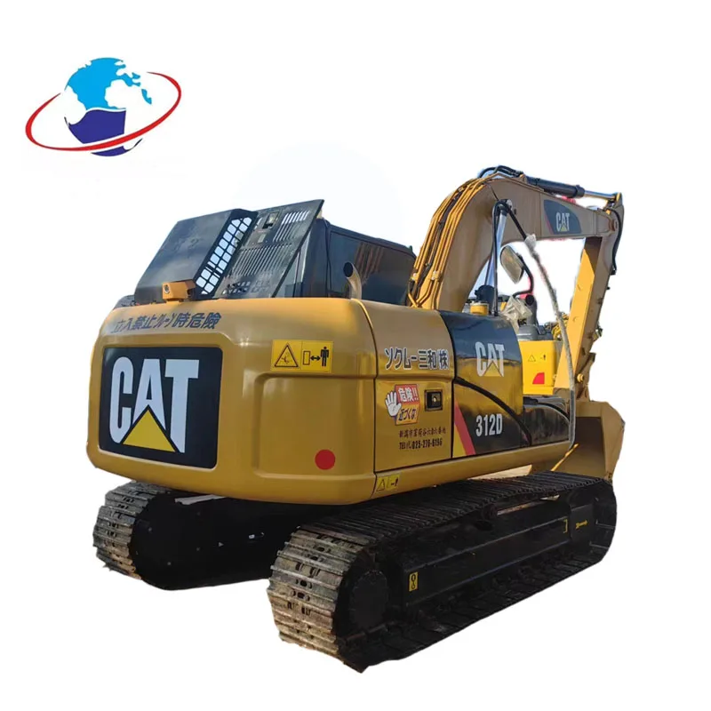 Гусеничный Экскаватор Caterpillar 312D Япония гидравлическая 12 тонн низкая цена кошка 312 гусеничная Лопата