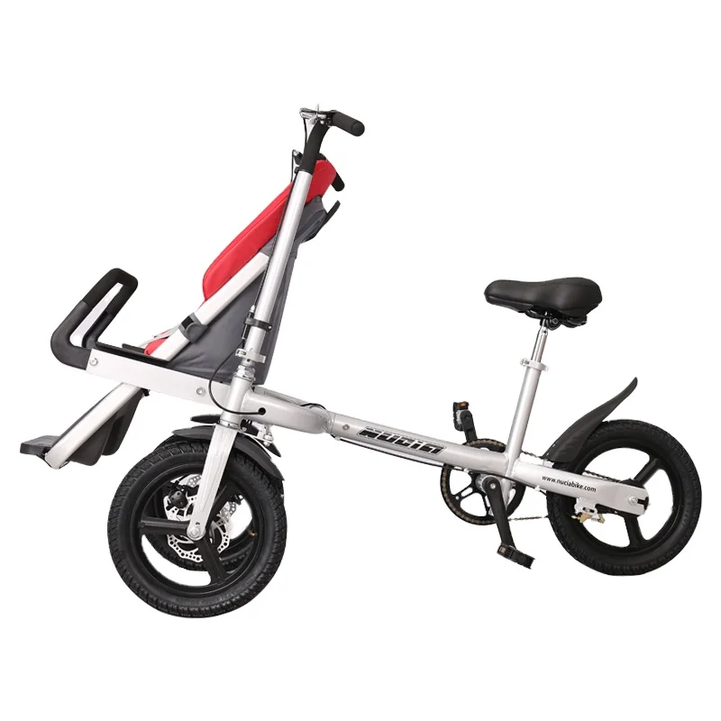 Two person bicycle parent-child car with child seat electric mother child car mother baby car foldable baby stroller instead of