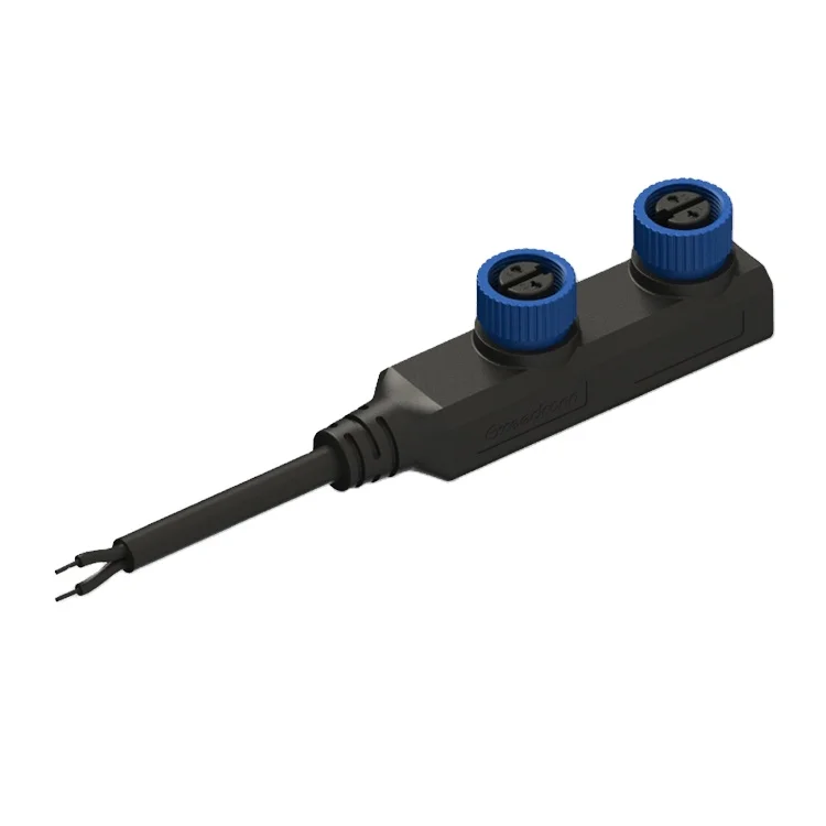 Exceedconn 2 pin Connector Waterproof Male Connector IP67 Led Connectors