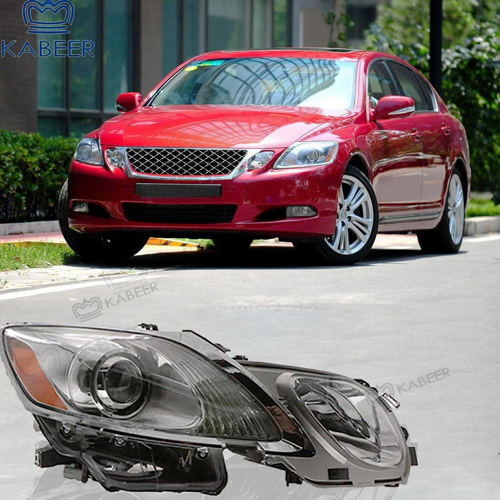 Headlight Head Lamp For Lexus GS Series USA Version GS250 GS300 GS450H Headlights 2006-2011 OEM 81185-30C02