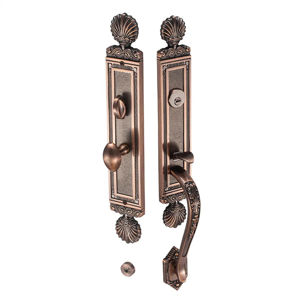 
Manufacturer Custom Made 527.8*63mm Zinc Alloy Retro Design Door Locked 