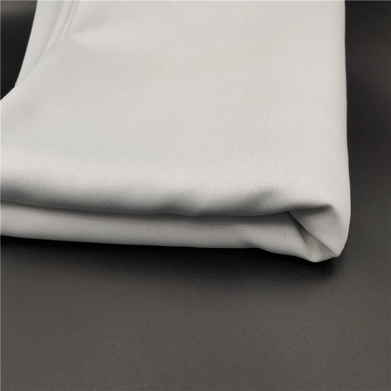 permanent flame retardant polyester blackout curtain fabric for hotel