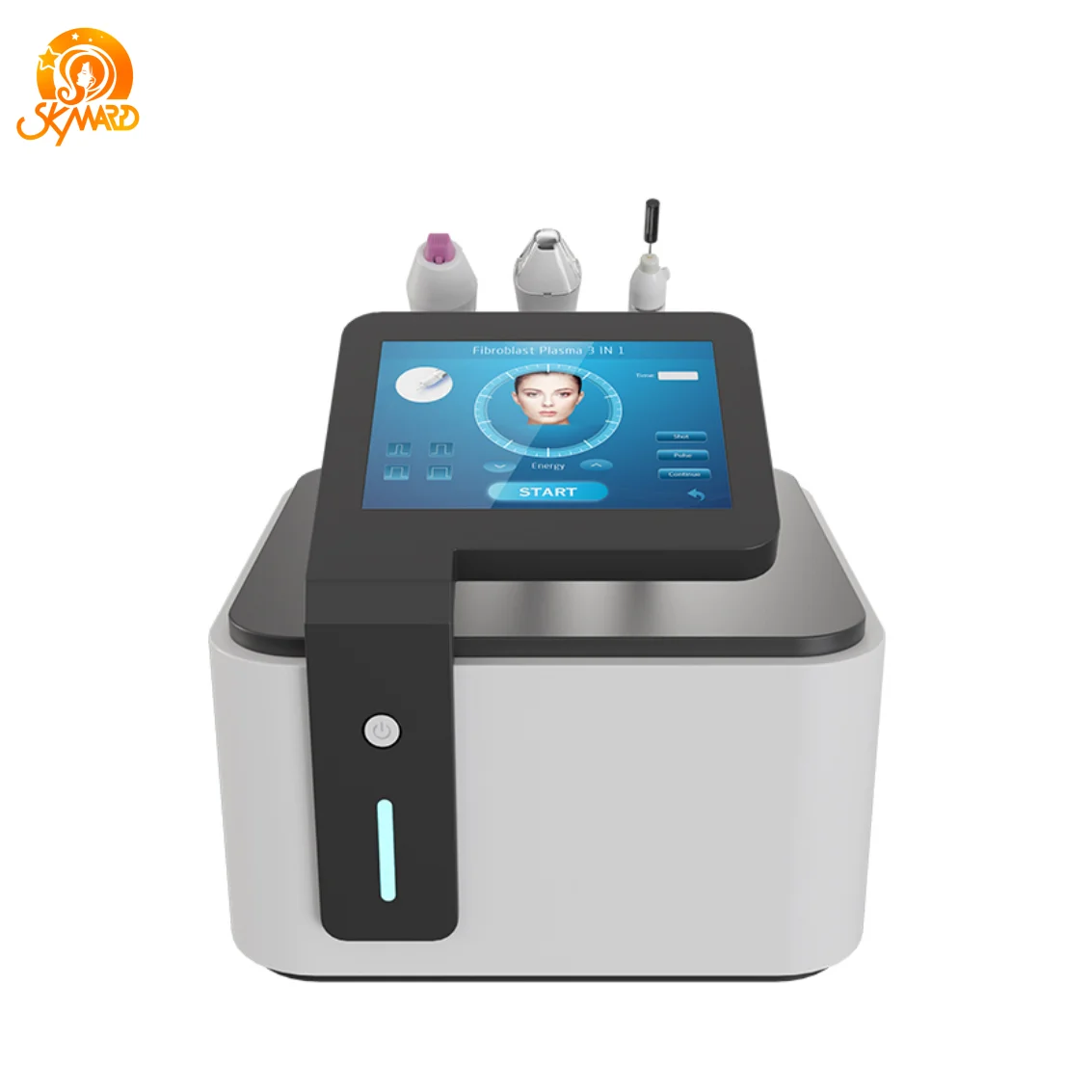 Newest 3 In 1 Fractional Plasma / Acne Removal Ozone Plasma Shower / Eyelid Lift Jet Plasma Pen Beauty Machine