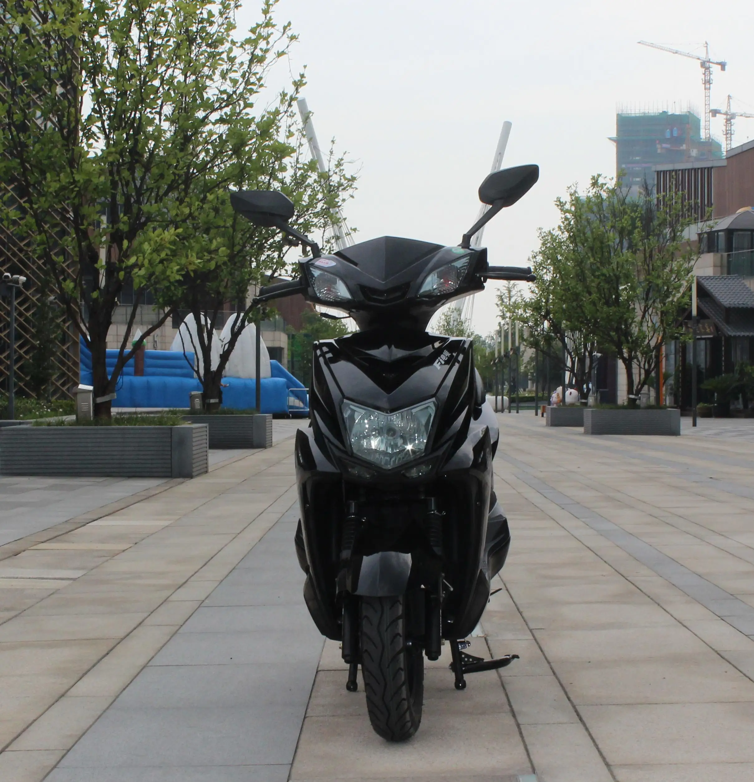 High Quality 125cc Long Range Chinese Factory Gas Scooter with 4 Stroke 125cc Off-Road Engine