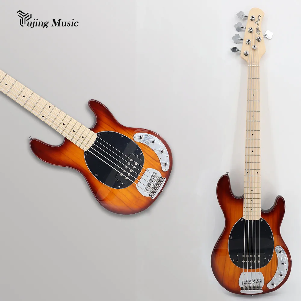 5 string 20 frets  double humbucker Basswood Electric Bass made in China