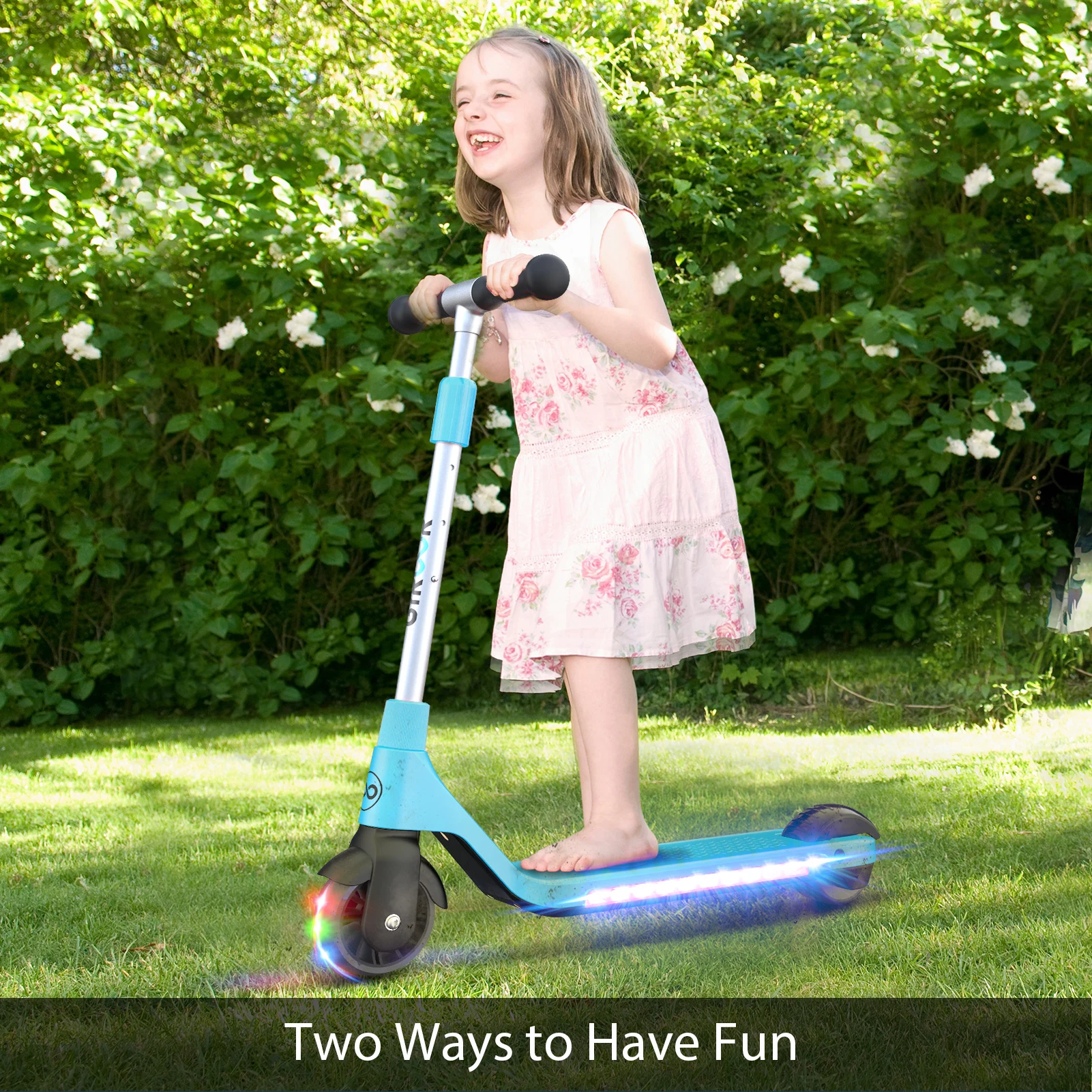 New Model gyroor H30 EU US Warehouse Portable E Scooter Push Kids Electric Drifting Scooters for kids Skateboard car