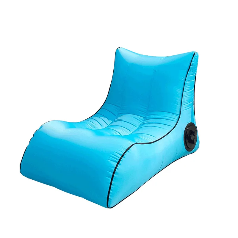 Inflatable Chair Waterproof Camping Accessories Outdoor Travel Beach Accessories Air Sofa Inflatable Sofa with Portable Bag