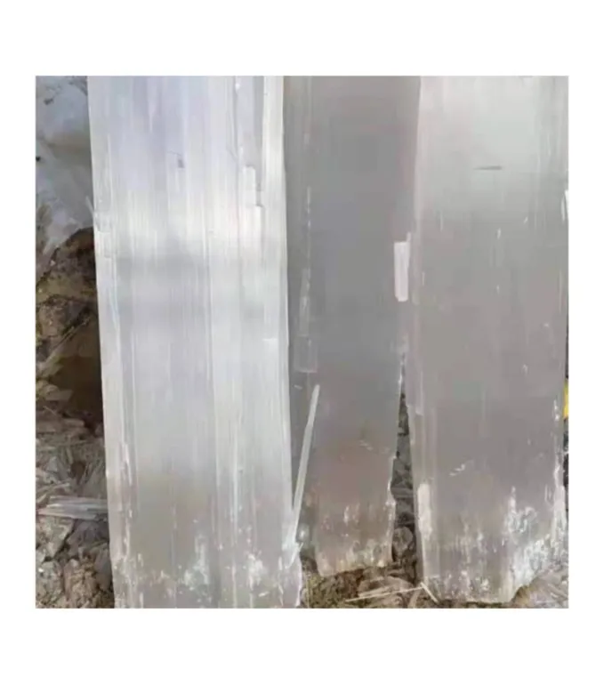 Fiber gypsum block High purity natural Fiber gypsum manufacturer