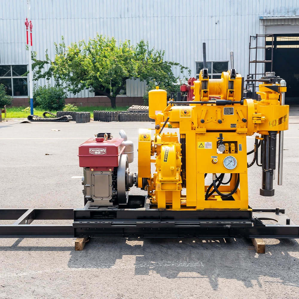 Versatile Hydraulic Drill Machine  Great for 150mm Water Wells, Core Sampling, and Exploration