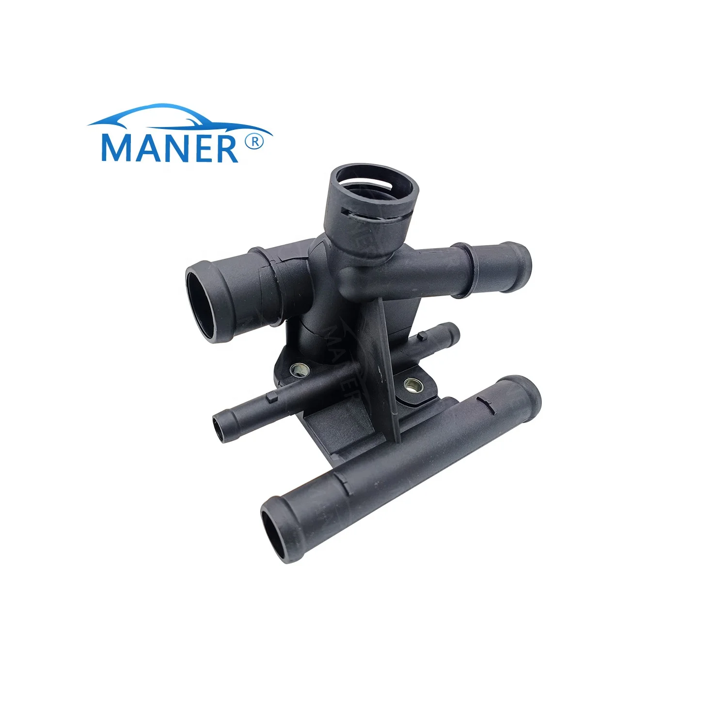 MANER 06F121132H auto engine spare parts other cooling system coolant flange housing for  vw golf Passat Eos Seat Audi A3 TT