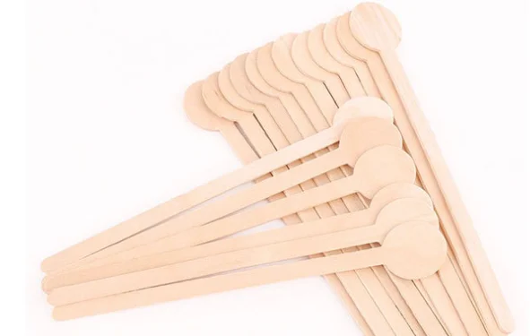 Disposable Individual Tea Drink Stick Wooden Coffee Stirer
