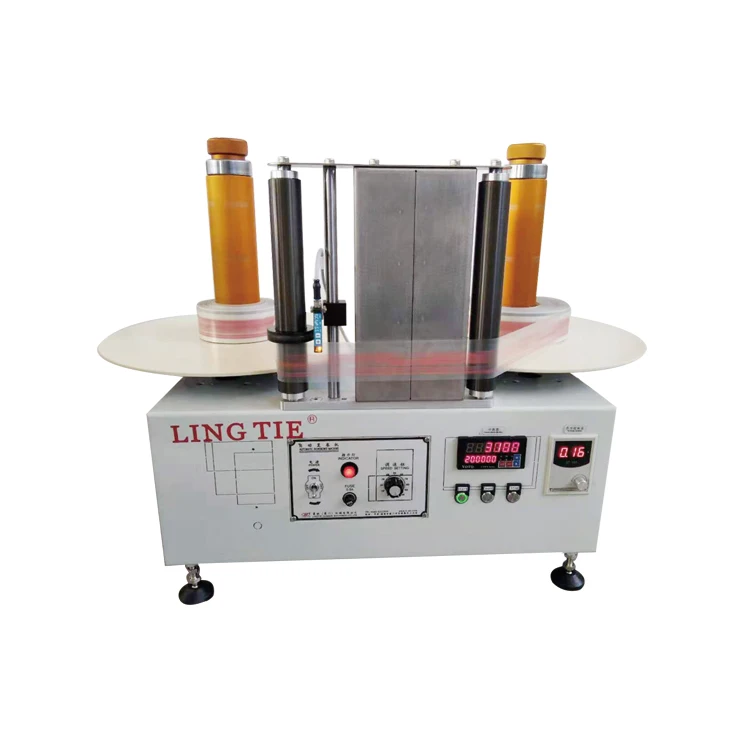 Double Shaft Automatic Label Tape Rewinding Machine