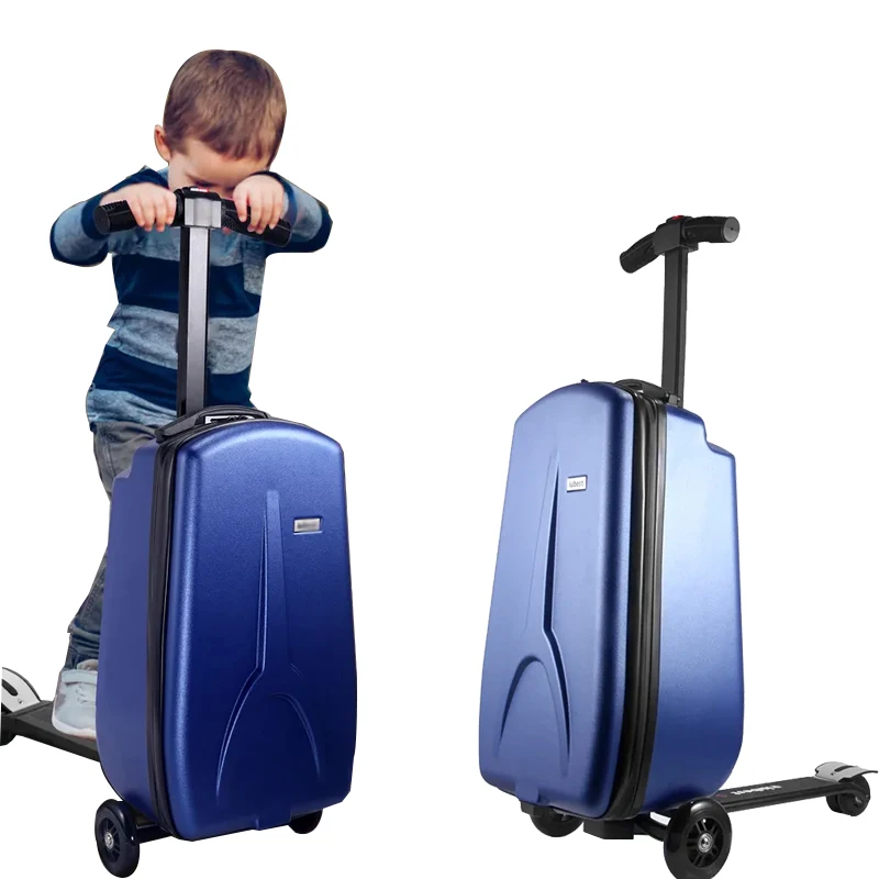 Hot sale electric kids scooter luggage for kids scooter suitcase
