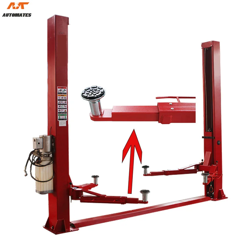 Manufacturer price  hydraulic 2 post car hoist 4 tons lifting Vehicle hoist