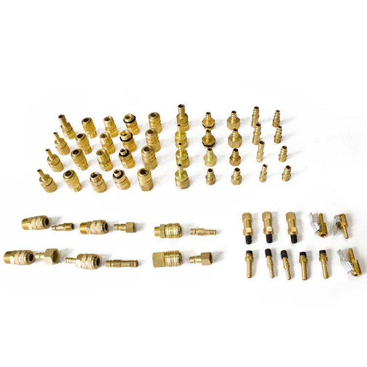 Low Price Male Brass Quick Air  Pneumatic Connector Coupling Coupler Manual China Air Pneumatic Fitting
