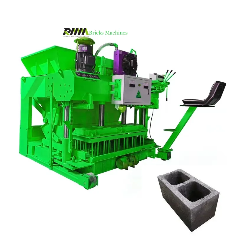 China Hot Sale Small Scale Cement Concrete Fly Ash Paver Interlocking Brick Block Making Machine Price