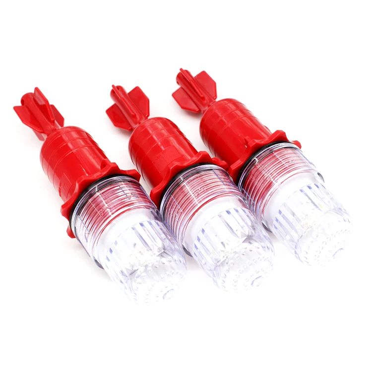 
high quality waterproof marine fishing net sea mark light strobe flash light 