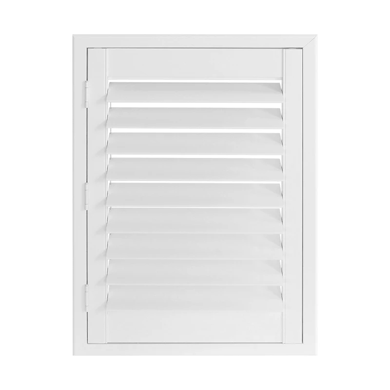 wind protectable quality promising PVC shutters plantation finished shutters