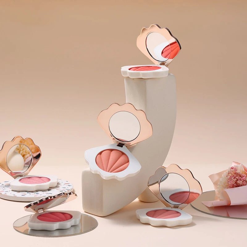 Face Blusher Peach Cream Makeup Blush Palette Cheek Contour Blush Cosmetics Blusher Cream Korean Makeup Rouge Tint Vegan Blush