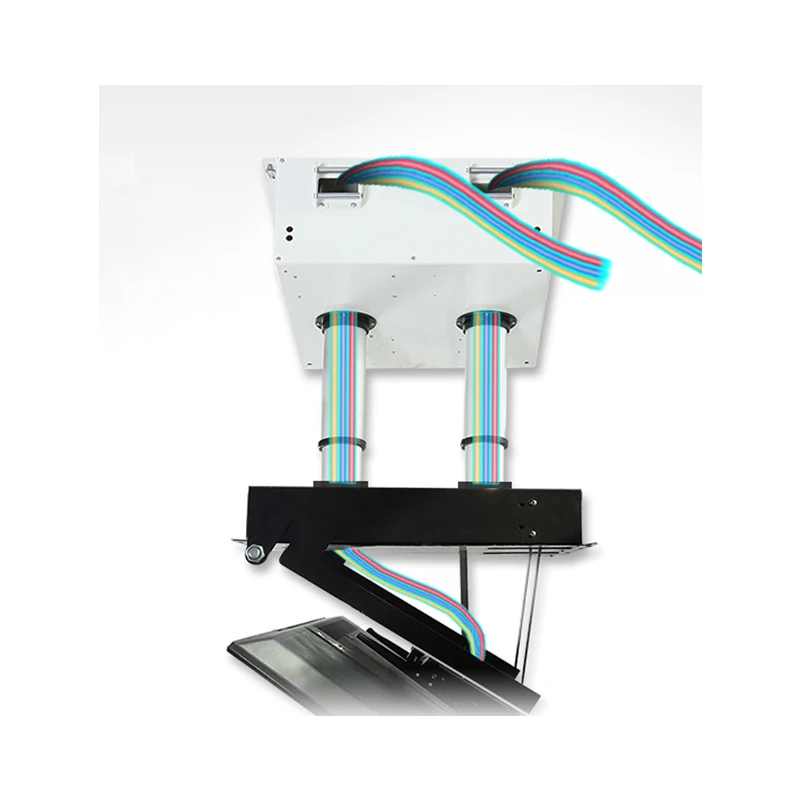 Двухполюсный производитель, выдвижной моторизованный бамбуковый потолочный кронштейн для камеры, вращающийся на 90 градусов