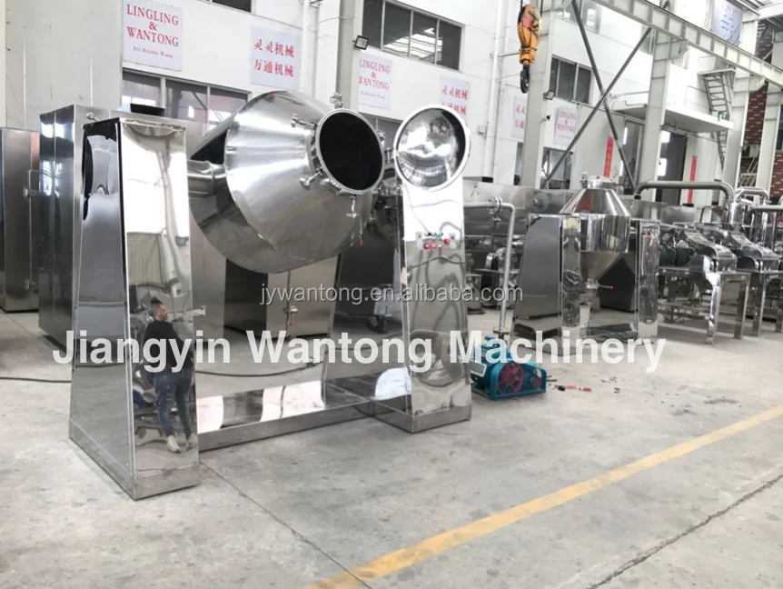 
SZG MHJ Hot Sale Industrial Medical Intermediate valerate Double Cone Rotary Industrial Vacuum Dryer 
